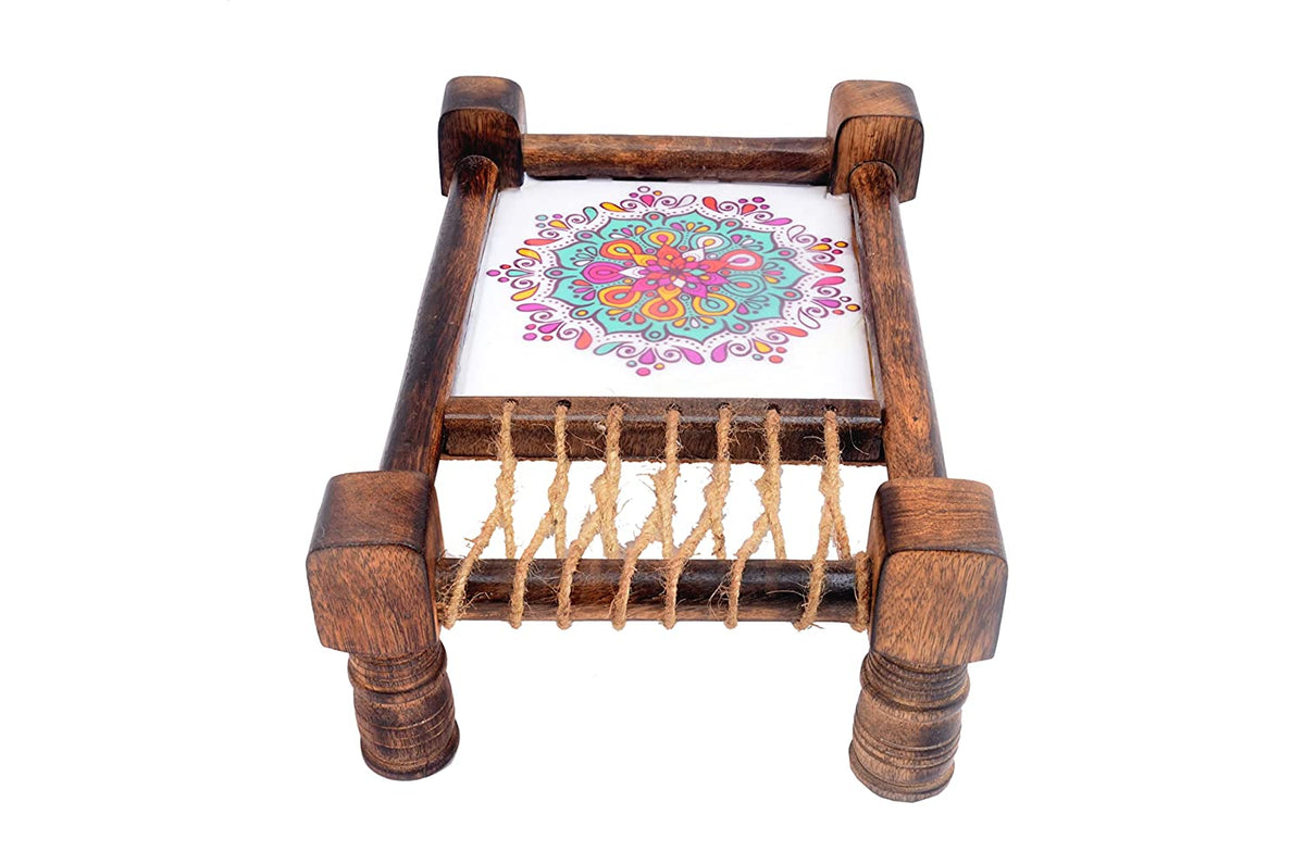 Handmade Multi Colored Serving Khat