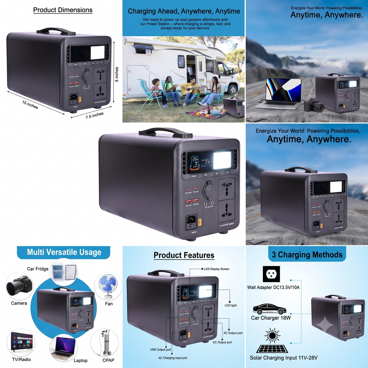VoltCube CyberGrid Portable Power Station